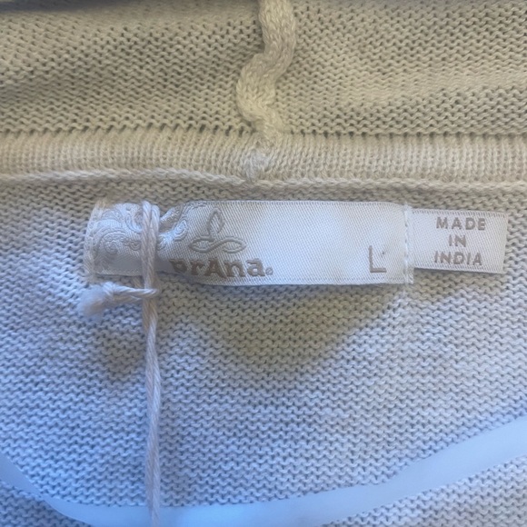 Prana Cream Knit Sweater - Picture 4 of 6